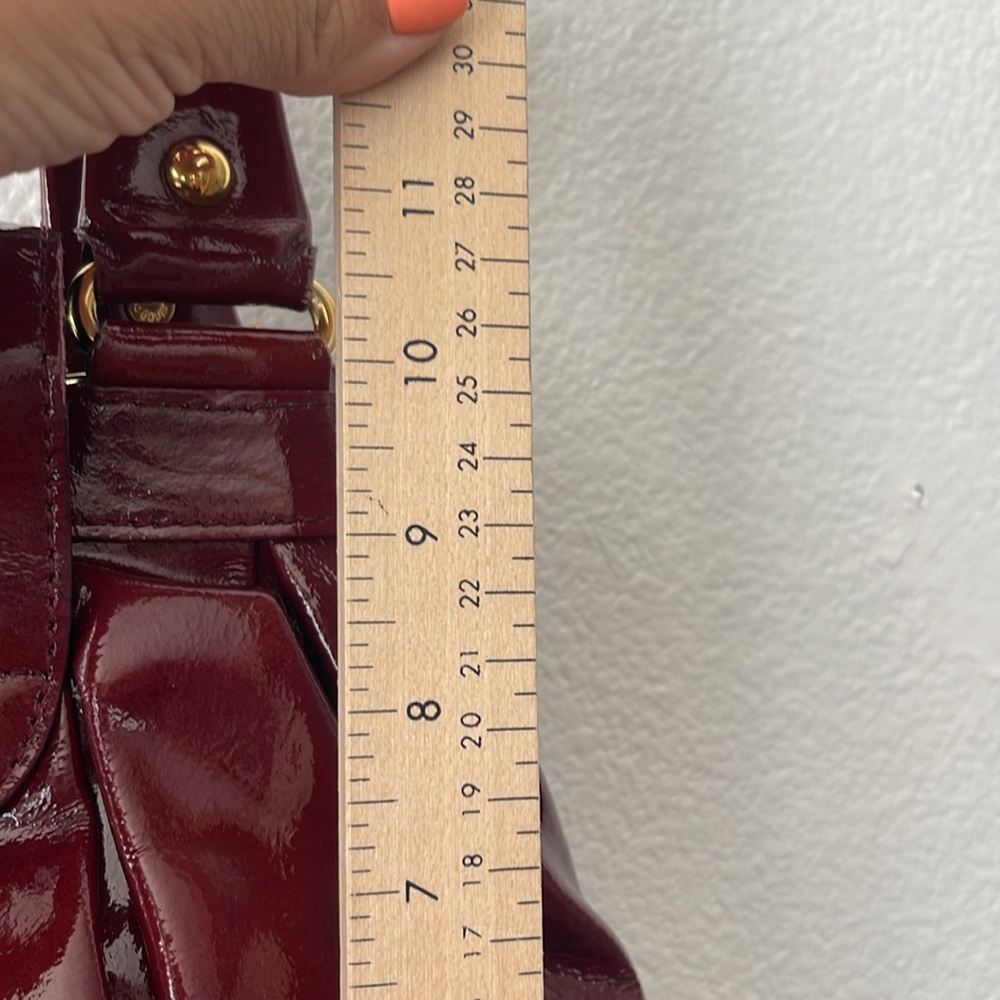 Dooney & Bourke Burgundy Shoulder Bag - Picture 12 of 16